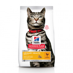 Science Plan Urinary Health Сухой корм для взрослых кошек, склонных к мочекаменной болезни, с курицей, 1,5 кг