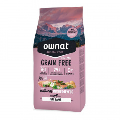 Mini Grain Free Сухой корм беззерновой для собак мелких пород, с ягненком, 3 кг