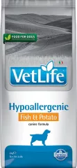 Vet Life Hypoallergenic диетический сухой корм для собак, гипоаллергенный, 2кг